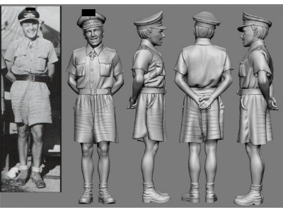 Afrika Wwii Jg 27 Gustav Rödel (3d-printed) - zdjęcie 1