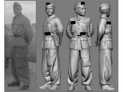 Afrika Wwii Jg 27 Otto Schulz (3d-printed) - zdjęcie 1