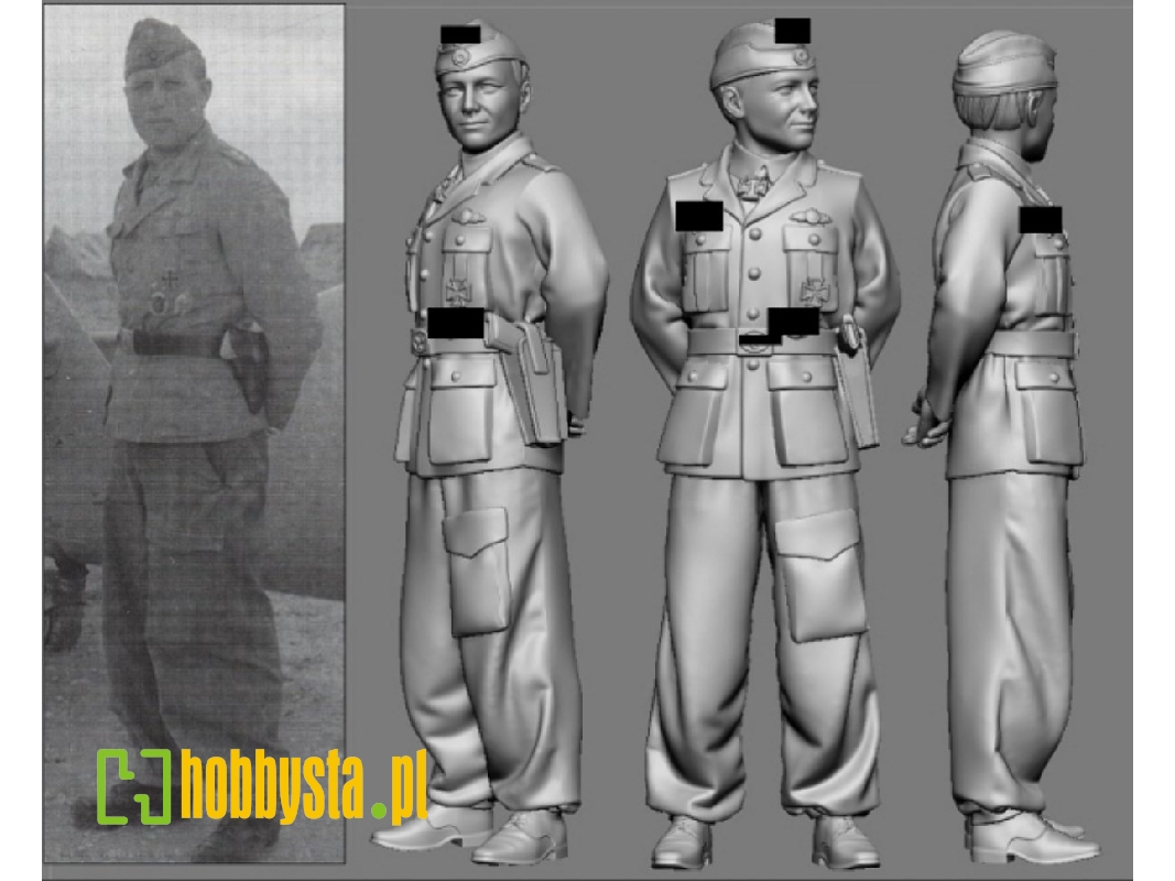 Afrika Wwii Jg 27 Otto Schulz (3d-printed) - zdjęcie 1