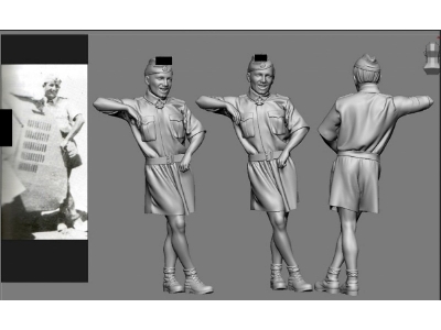 Afrika Wwii Jg 27  Hans Arnold Stahlschmidt (3d-printed) - zdjęcie 1