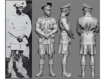 Afrika Wwii Jg 27 Mathew Letulu Bursche Von Hans Joachim Marseile (3d-printed) - zdjęcie 1