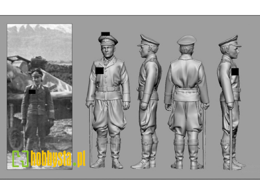 Afrika Wwii Jürgen Harder (3d-printed) - zdjęcie 1