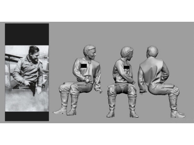 Afrika Wwii Joachim Müncheberg (3d-printed) - zdjęcie 1