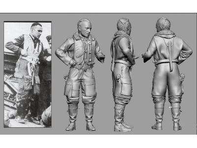 Afrika Wwii Gerhard Michalski (3d-printed) - zdjęcie 1