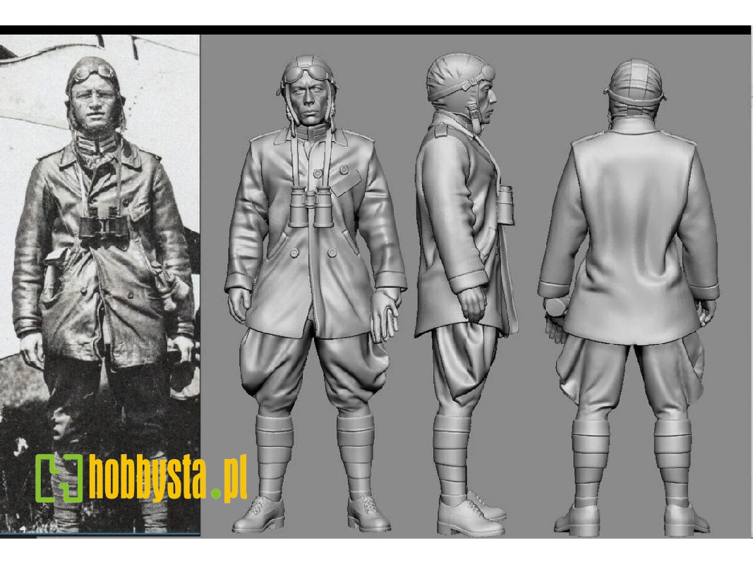 German Wwi Aces - Kurt Wintgens (3d-printed) - zdjęcie 1