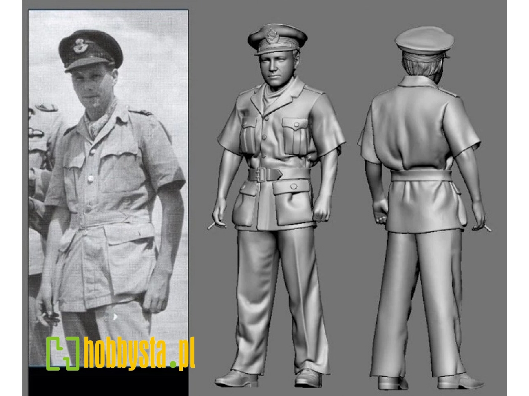 British Raf Wwii Aces - Bill Drake (3d-printed) - zdjęcie 1