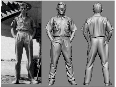 British Raf Wwii Aces - Neville Frederick Duke (3d-printed) - zdjęcie 1