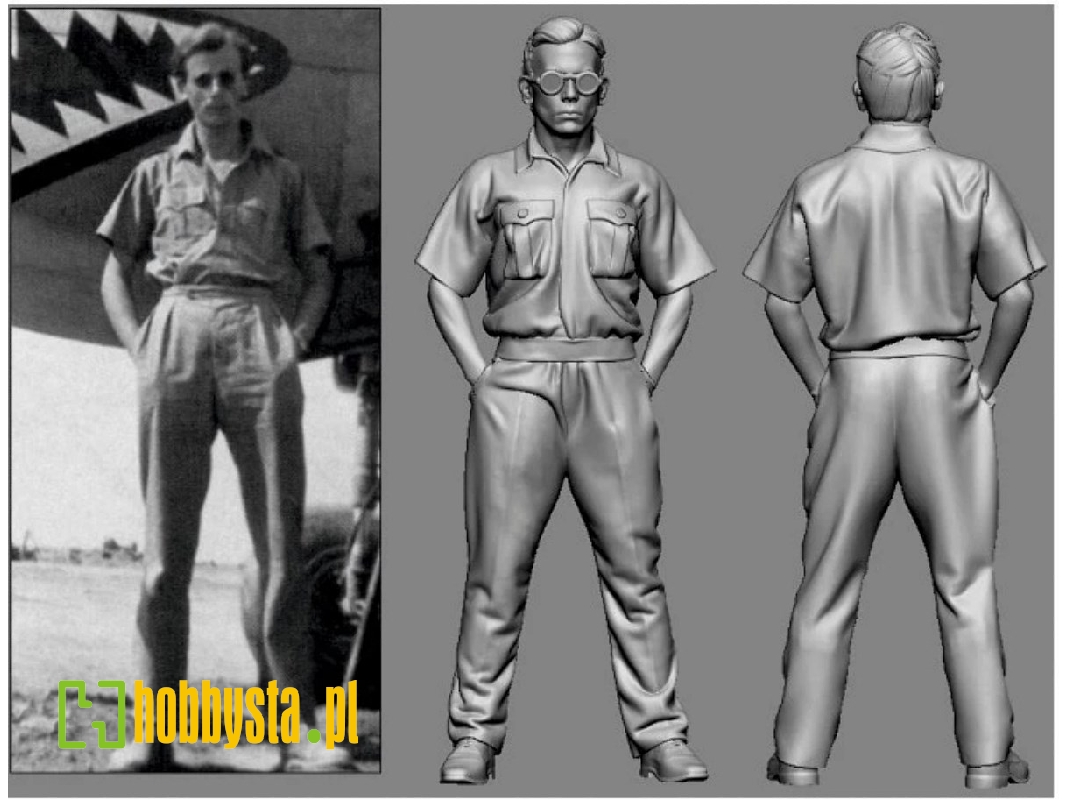 British Raf Wwii Aces - Neville Frederick Duke (3d-printed) - zdjęcie 1