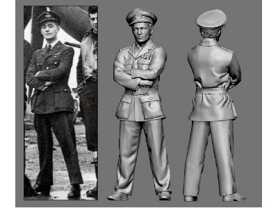 British Raf Wwii Aces - Donald Kingaby (3d-printed) - zdjęcie 1