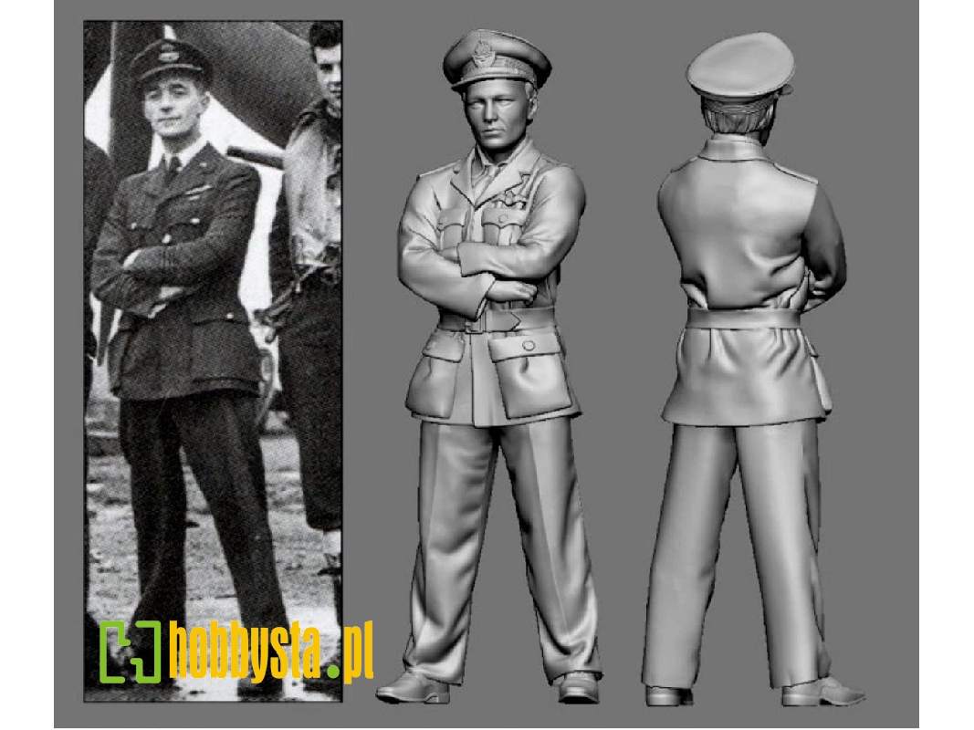British Raf Wwii Aces - Donald Kingaby (3d-printed) - zdjęcie 1