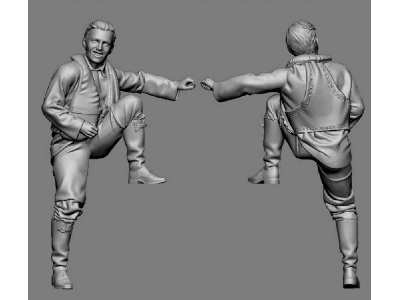 British Raf Wwii Aces - Brendan Paddy Finucane (3d-printed) - zdjęcie 1