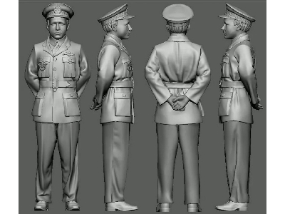 Czech Ace Raf Ww Ii Karel Kuttelwascher (3d-printed) - zdjęcie 1