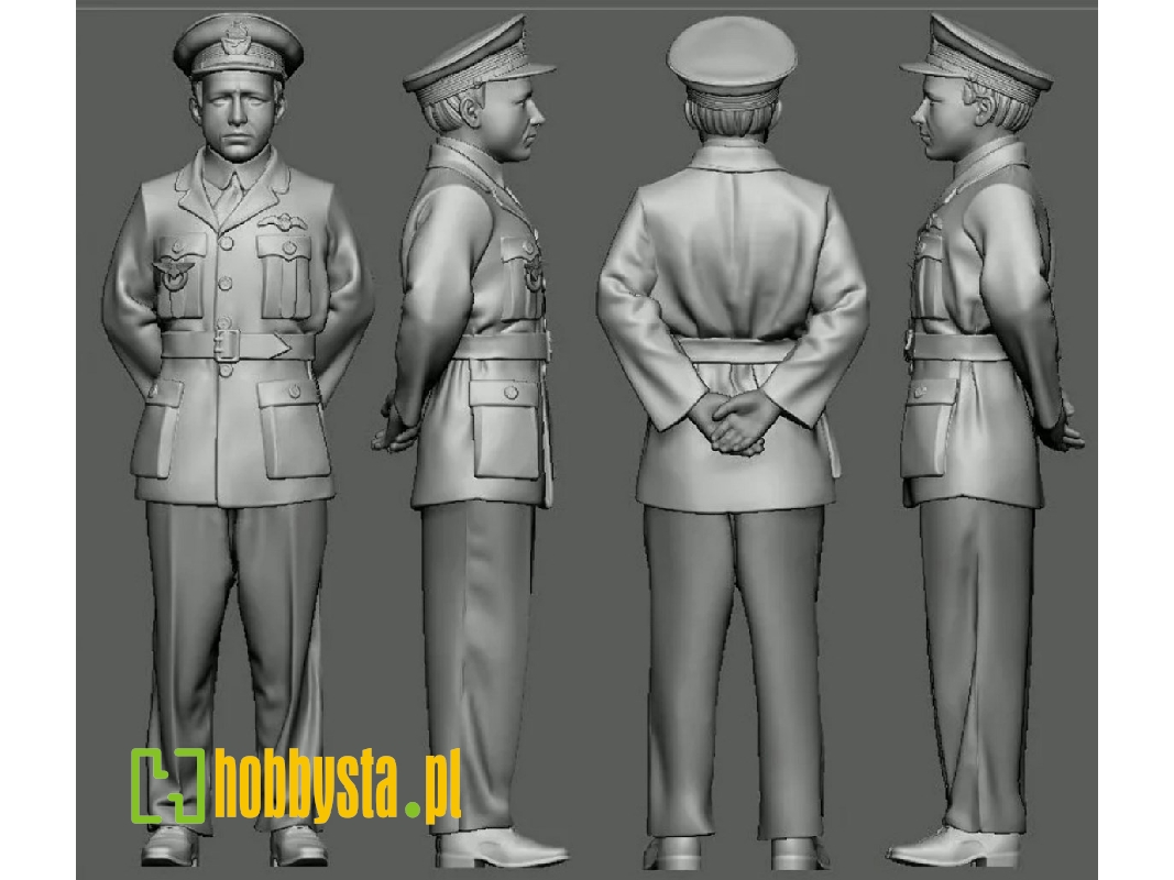 Czech Ace Raf Ww Ii Karel Kuttelwascher (3d-printed) - zdjęcie 1