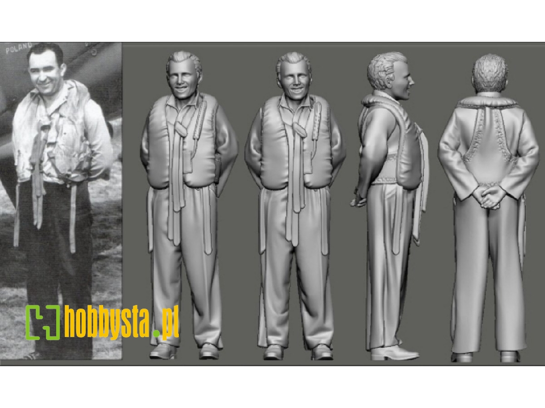 Polish Ace Raf Ww Ii Wacław Król - zdjęcie 1