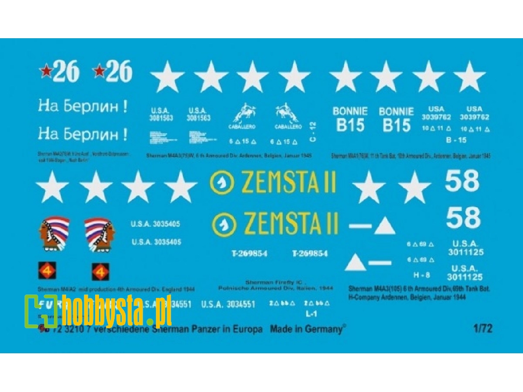 7 Different Sherman Tanks In Europa - zdjęcie 1