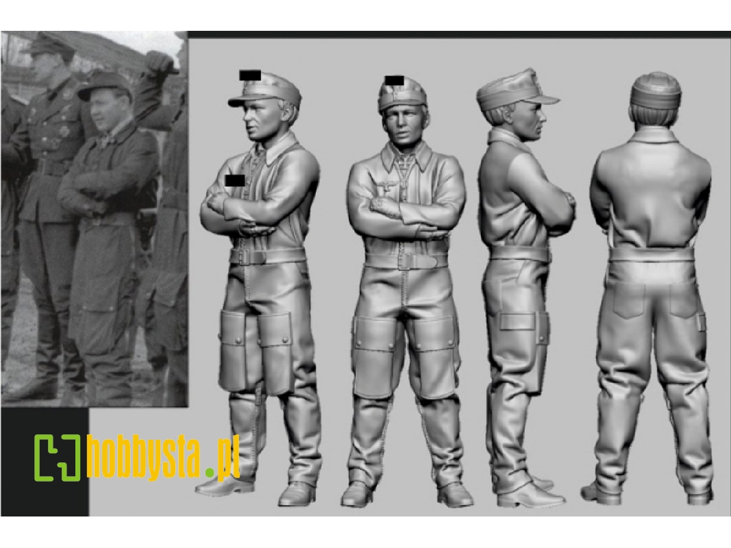 German Luftwaffe Wwii Ace Jg 5 (Eismeer) - Jakob Norz (3d Printed) - zdjęcie 1