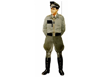 German Luftwaffe Wwii Austrian Ace - Franz Schall (3d Printed) - zdjęcie 1