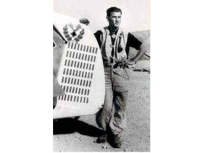 German Luftwaffe Wwii Austrian Ace - Heinrich Bartels - zdjęcie 1