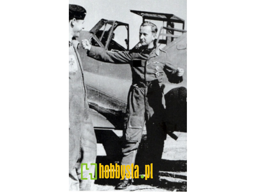 German Luftwaffe Wwii Austrian Ace - Hans Döbrich - zdjęcie 1