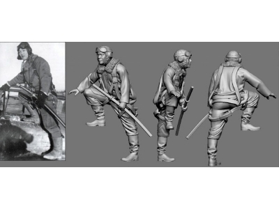 Japanese Wwii Army Ace Fujitaro Ito - zdjęcie 1