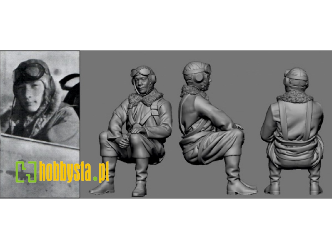 Japanese Wwii Army Ace Teruhiko Kobayashi - zdjęcie 1