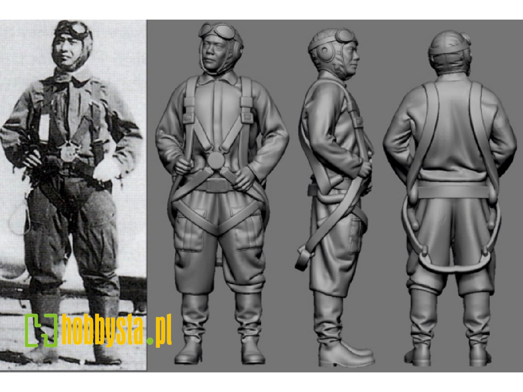Japanese Wwii Army Ace Satoshi Anabuki - zdjęcie 1