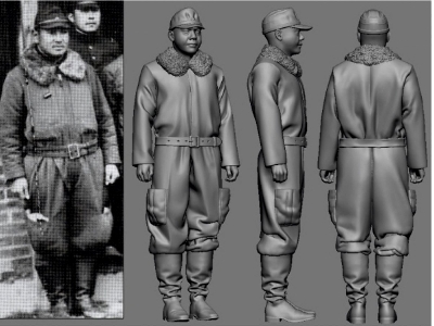 Japanese Wwii Army Ace Iwataro Hazawa - zdjęcie 1