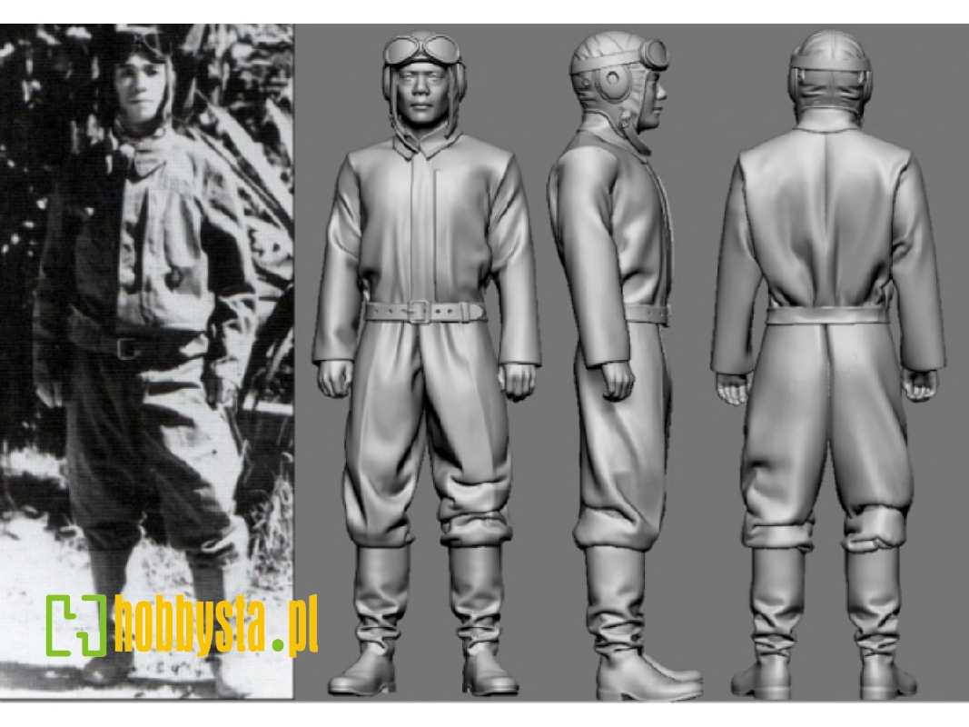 Japanese Wwii Army Ace Yojiro Ohbusa - zdjęcie 1