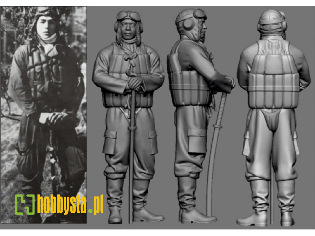 Japanese Wwii Navy Ace Hiroyoshi Nishizawa - zdjęcie 1