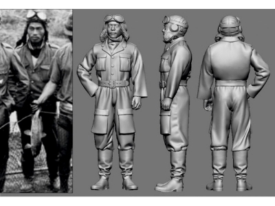 Japanese Wwii Navy Ace Takeo Okumura - zdjęcie 1