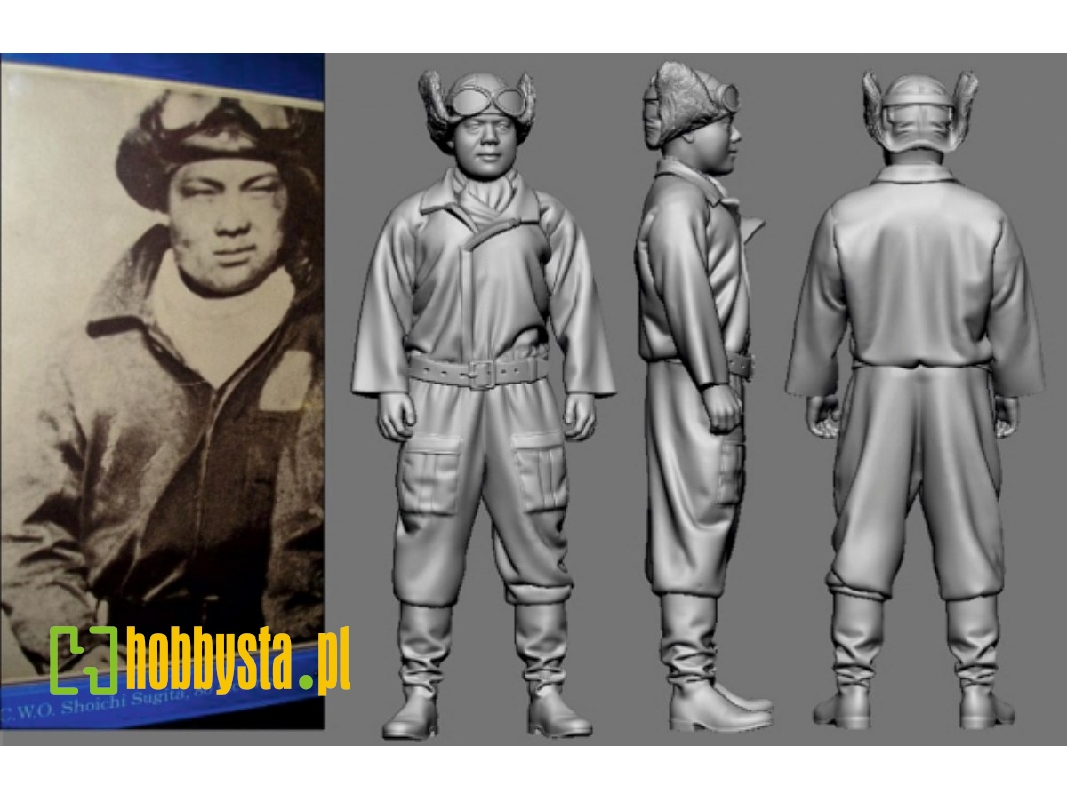 Japanese Wwii Navy Ace Shoichi Sugita - zdjęcie 1