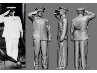 Japanese Navy Leader Isoruku Yamamoto - Commander In Chief Of The Combined Fllet - zdjęcie 1