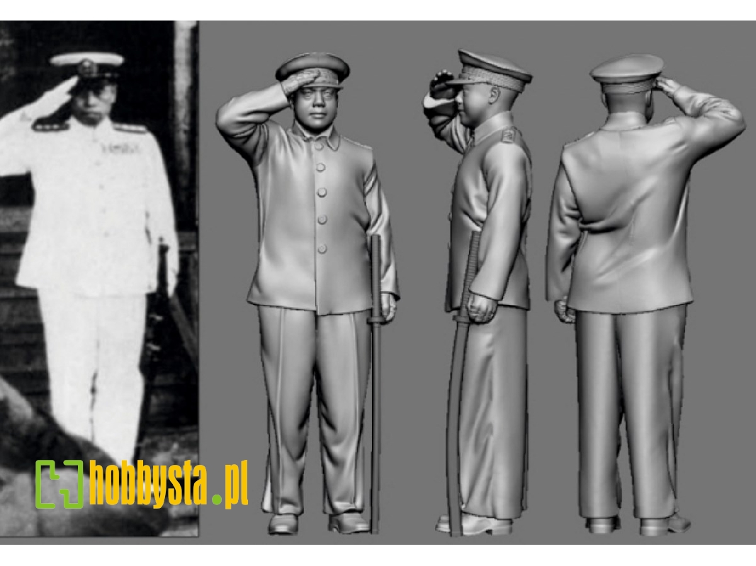 Japanese Navy Leader Isoruku Yamamoto - Commander In Chief Of The Combined Fllet - zdjęcie 1