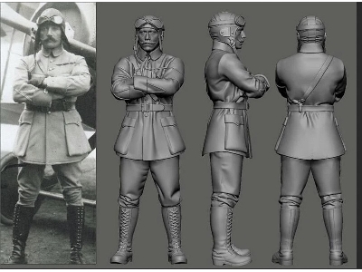 Wwi French Balloon Busters Pinsard - zdjęcie 1