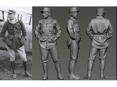 Wwi French Balloon Busters Boyau - zdjęcie 1