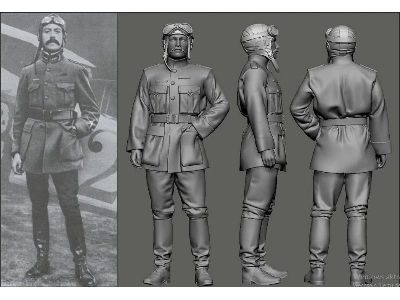 Wwi French Spad Aces De Turenne - zdjęcie 1
