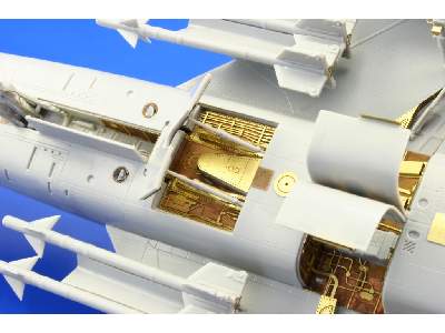  F-100D undercarriage 1/48 - Trumpeter - blaszki - zdjęcie 5