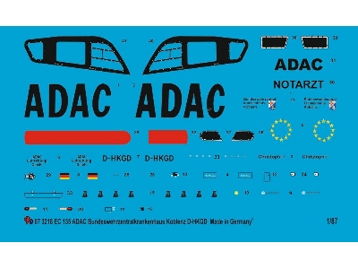Ec 135 Adac Army Hospital Koblenz - zdjęcie 1