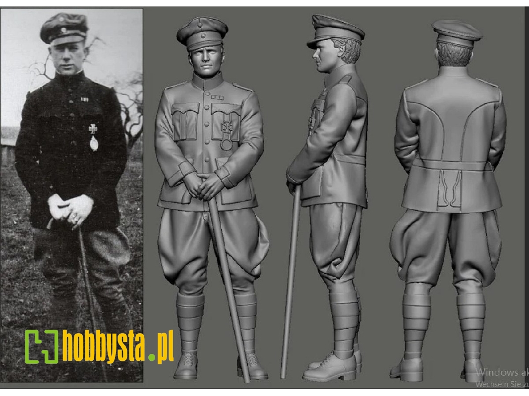 German Acces 1918  Paul Bäumer - zdjęcie 1
