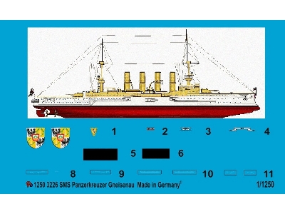 Sms Heavy Cruiser Gneisenau - zdjęcie 1