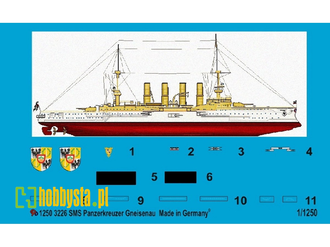 Sms Heavy Cruiser Gneisenau - zdjęcie 1