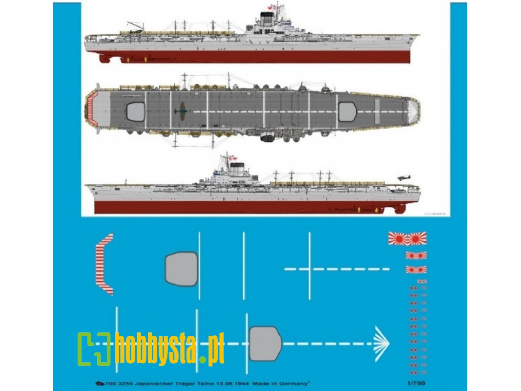 Japanese Carrier Taiho 19.06.1944 Battle Of The Philippines - zdjęcie 1