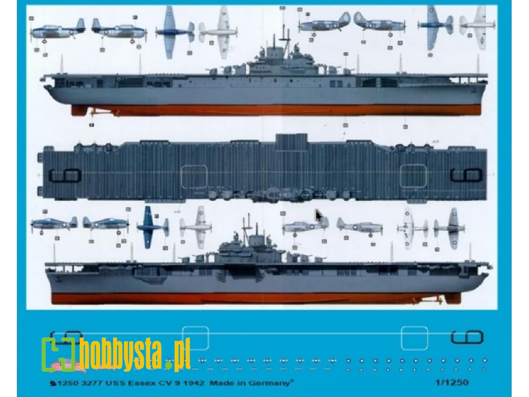 Us Carrier Uss Essex Cv 9 - zdjęcie 1