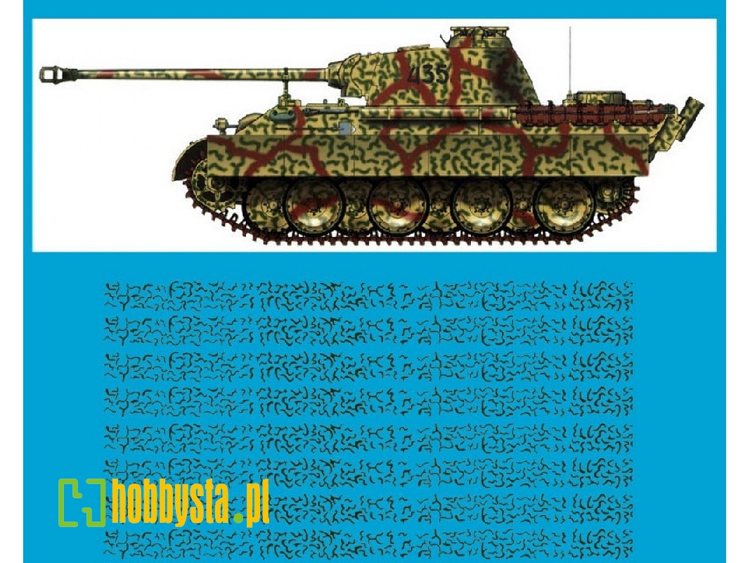 Stripe Camouflage For German Tanks - zdjęcie 1