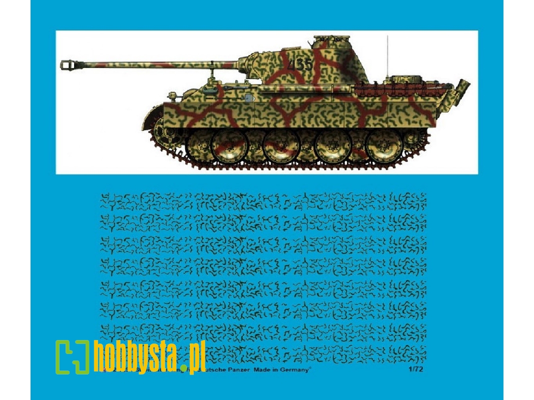 Stripe Camouflage For German Tanks - zdjęcie 1