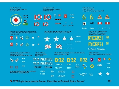 11 English And Polish Sherman In Africa, Italy And France - zdjęcie 1