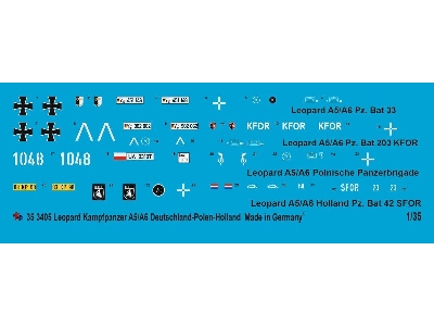 4 Leopard Tanks 2 A5/A6 Germany, Poland, Netherlands - zdjęcie 1
