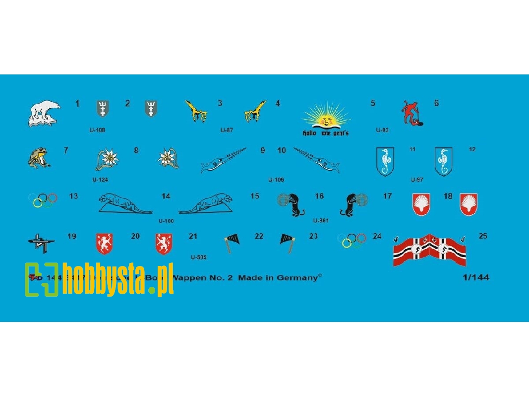 Deutsche U-boot Conning Tower Insignia No. 2 - zdjęcie 1