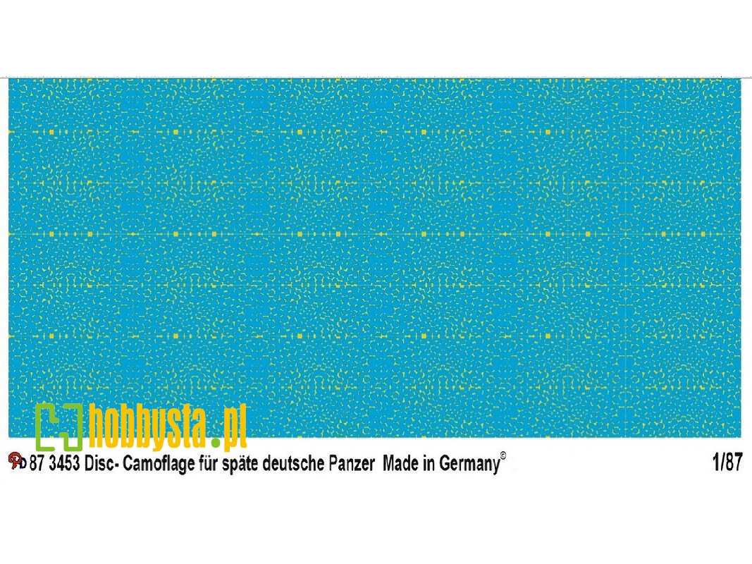 Man Disc Camouflage For Late German Tanks - zdjęcie 1