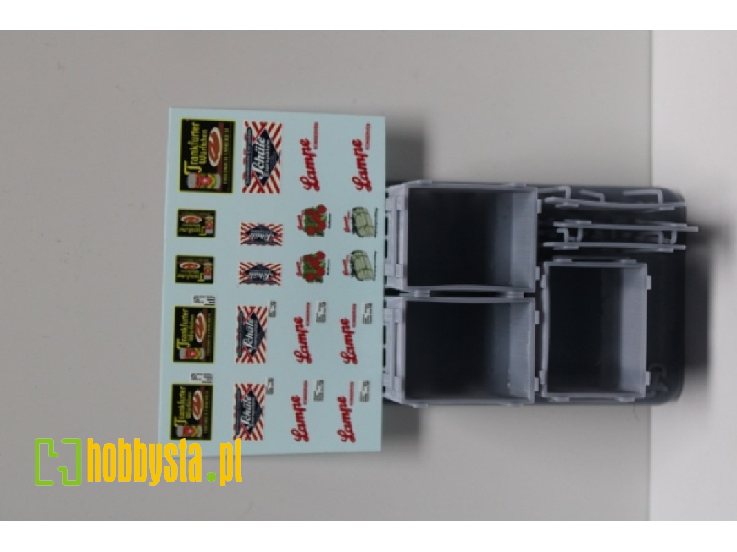 Big Wooden Boxes - Kit Including Decalset - zdjęcie 1